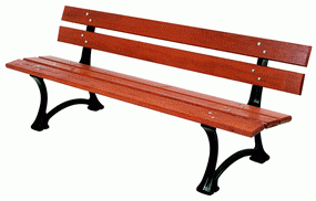 Bancs avec dosseret Gouardère